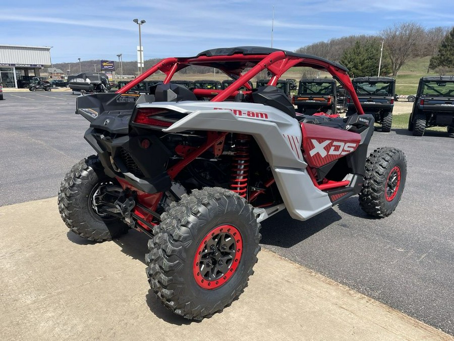 2025 Can-Am® Maverick X3 X ds Turbo RR Fiery Red & Hyper Silver