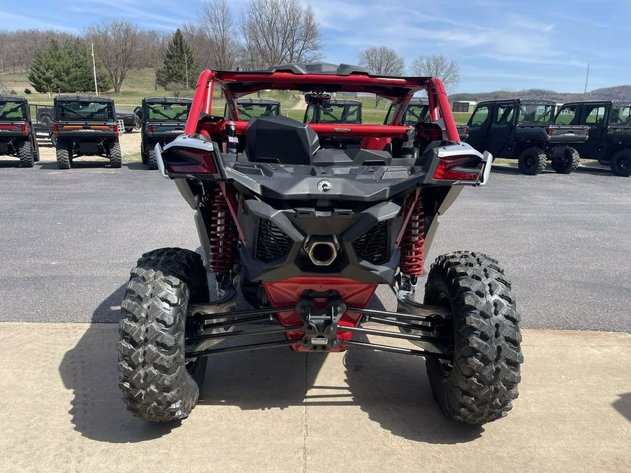 2025 Can-Am® Maverick X3 X ds Turbo RR Fiery Red & Hyper Silver