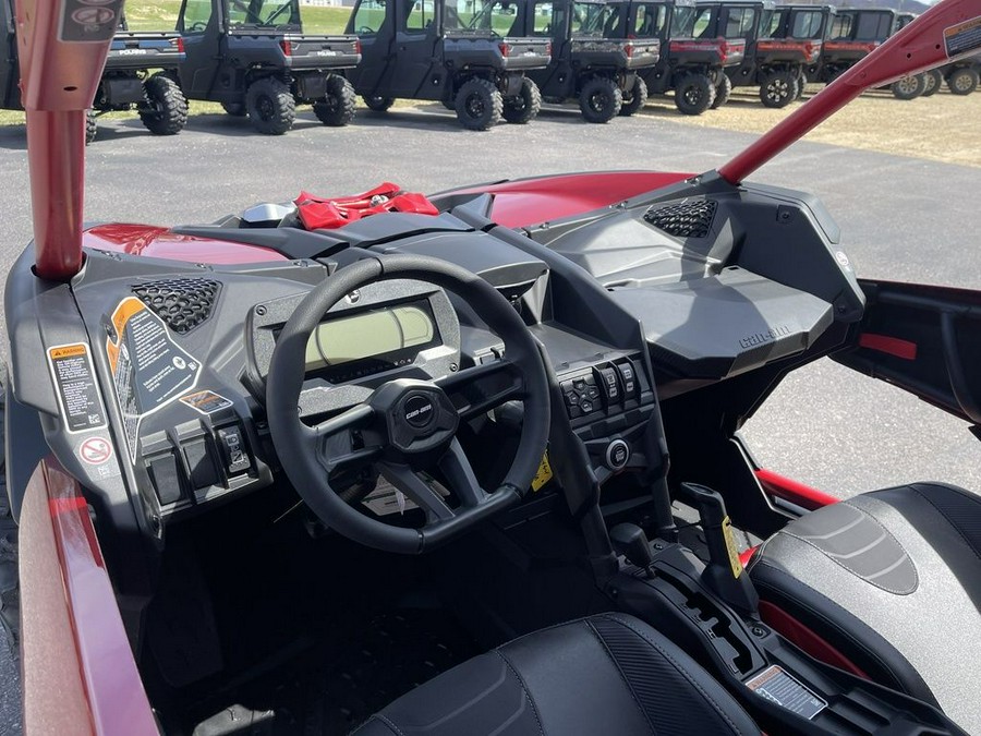 2025 Can-Am® Maverick X3 X ds Turbo RR Fiery Red & Hyper Silver