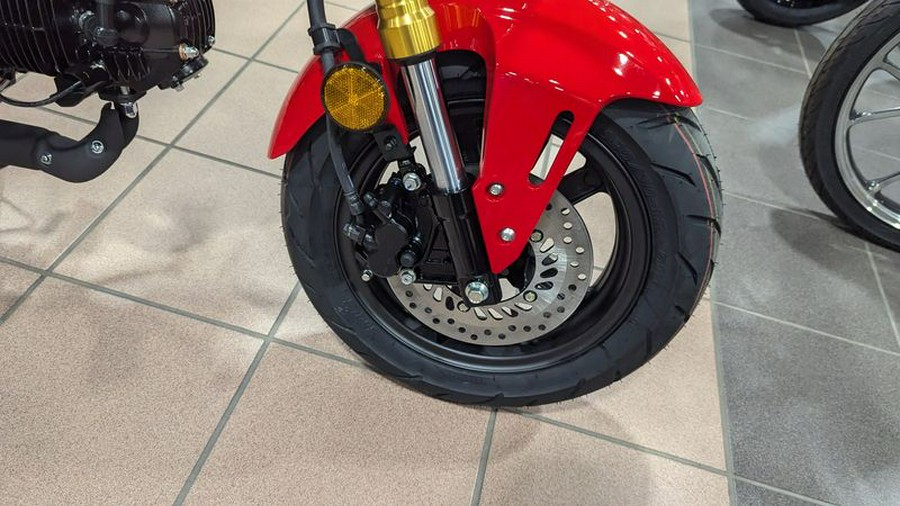 New 2025 HONDA GROM BASE CHERRY RED