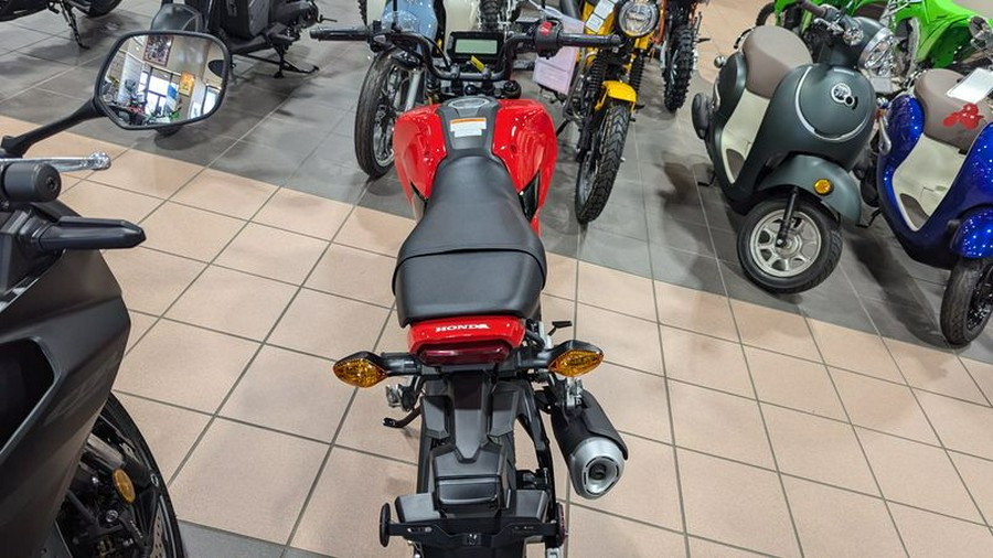 New 2025 HONDA GROM BASE CHERRY RED