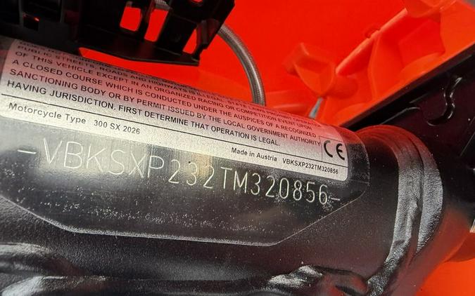 2026 KTM 300 SX