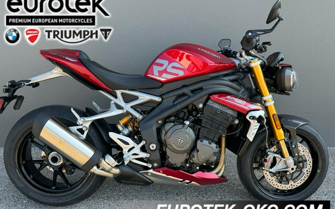 2024 Triumph Speed Triple 1200 RS Carnival Red