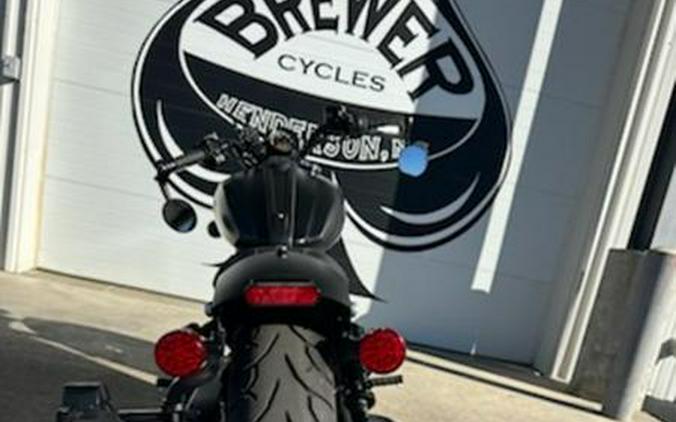 2025 Indian Motorcycle® Scout® Sixty Bobber Black Metallic