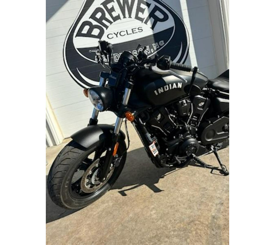 2025 Indian Motorcycle® Scout® Sixty Bobber Black Metallic