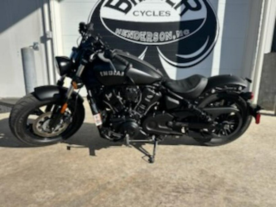 2025 Indian Motorcycle® Scout® Sixty Bobber Black Metallic