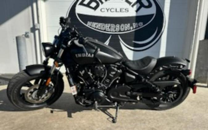 2025 Indian Motorcycle® Scout® Sixty Bobber Black Metallic