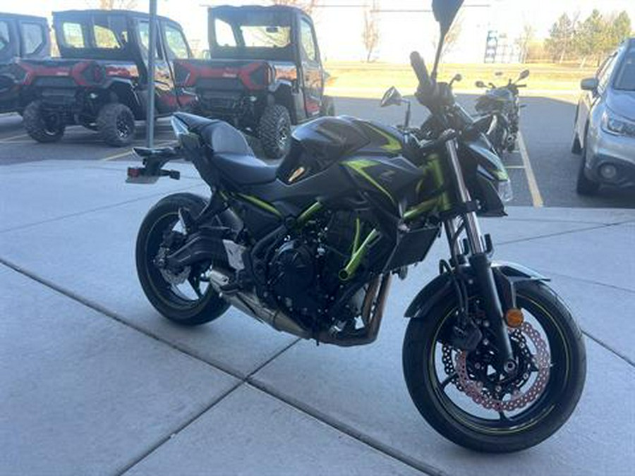 2022 Kawasaki Z650