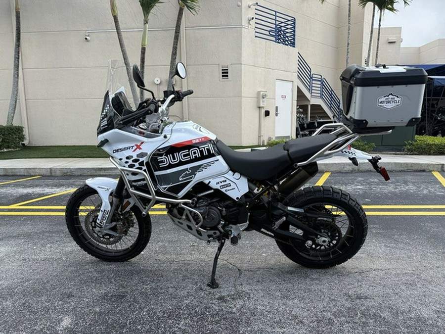 2023 Ducati DesertX Star White Silk