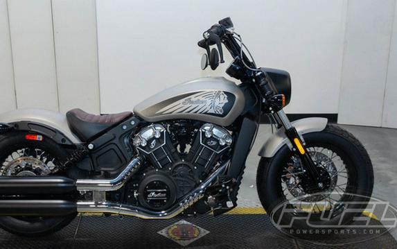 2024 Indian Scout Bobber Twenty ABS Silver Quartz Smoke