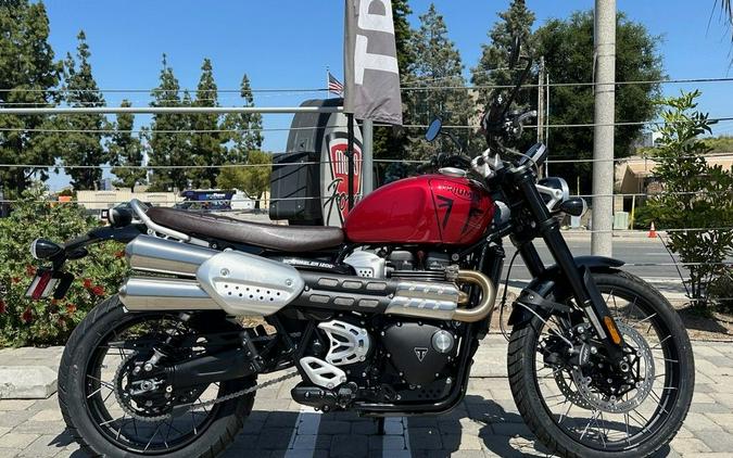 2024 Triumph Scrambler 1200 X Carnival Red