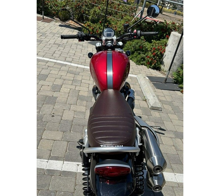 2024 Triumph Scrambler 1200 X Carnival Red