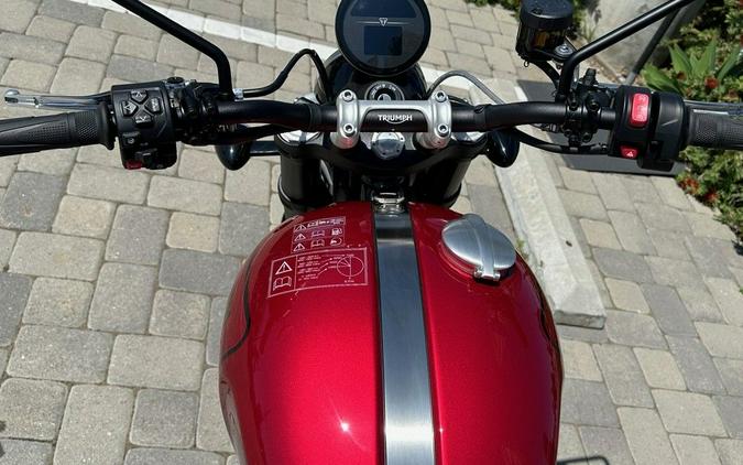 2024 Triumph Scrambler 1200 X Carnival Red