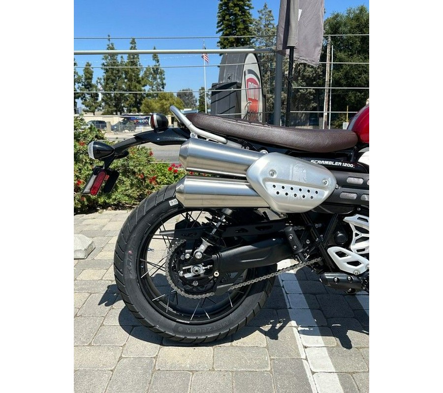 2024 Triumph Scrambler 1200 X Carnival Red