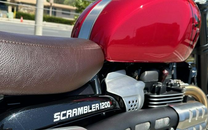 2024 Triumph Scrambler 1200 X Carnival Red