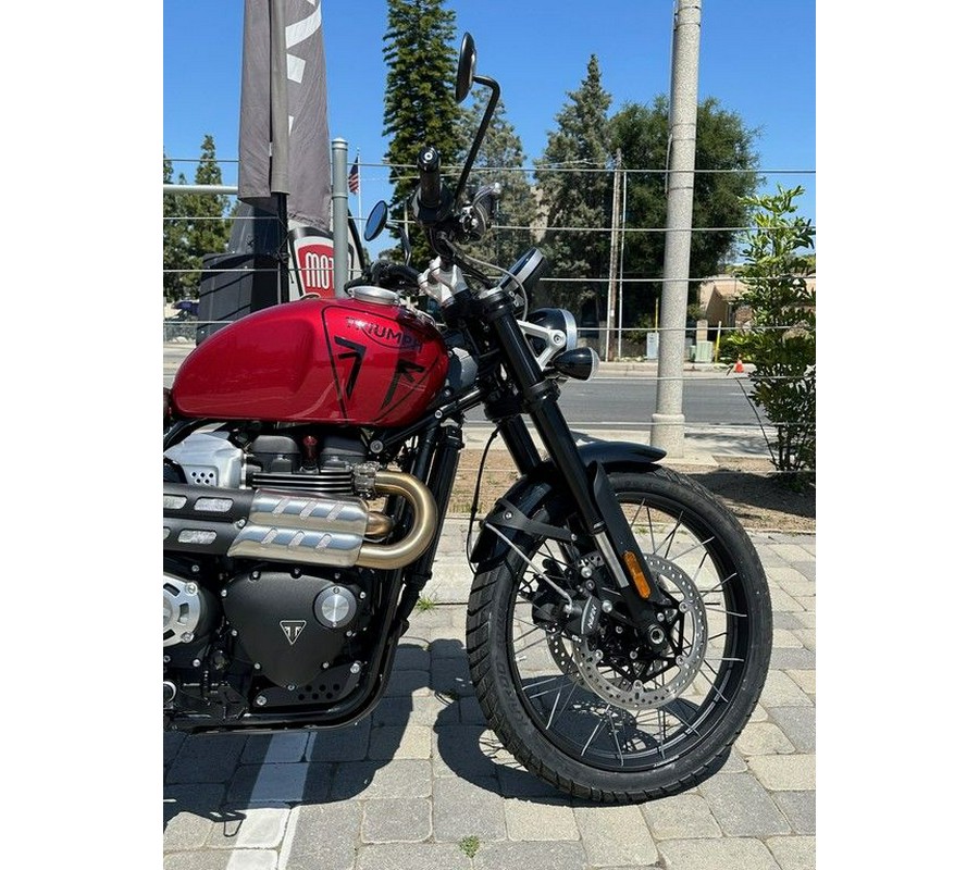 2024 Triumph Scrambler 1200 X Carnival Red