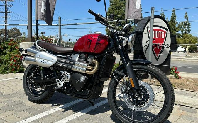 2024 Triumph Scrambler 1200 X Carnival Red