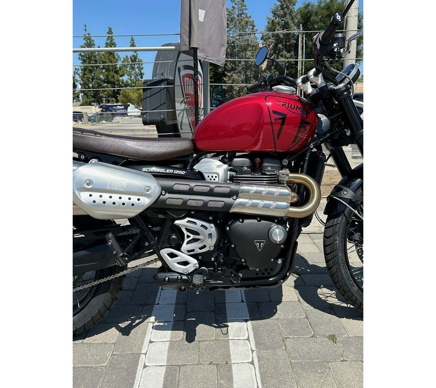 2024 Triumph Scrambler 1200 X Carnival Red