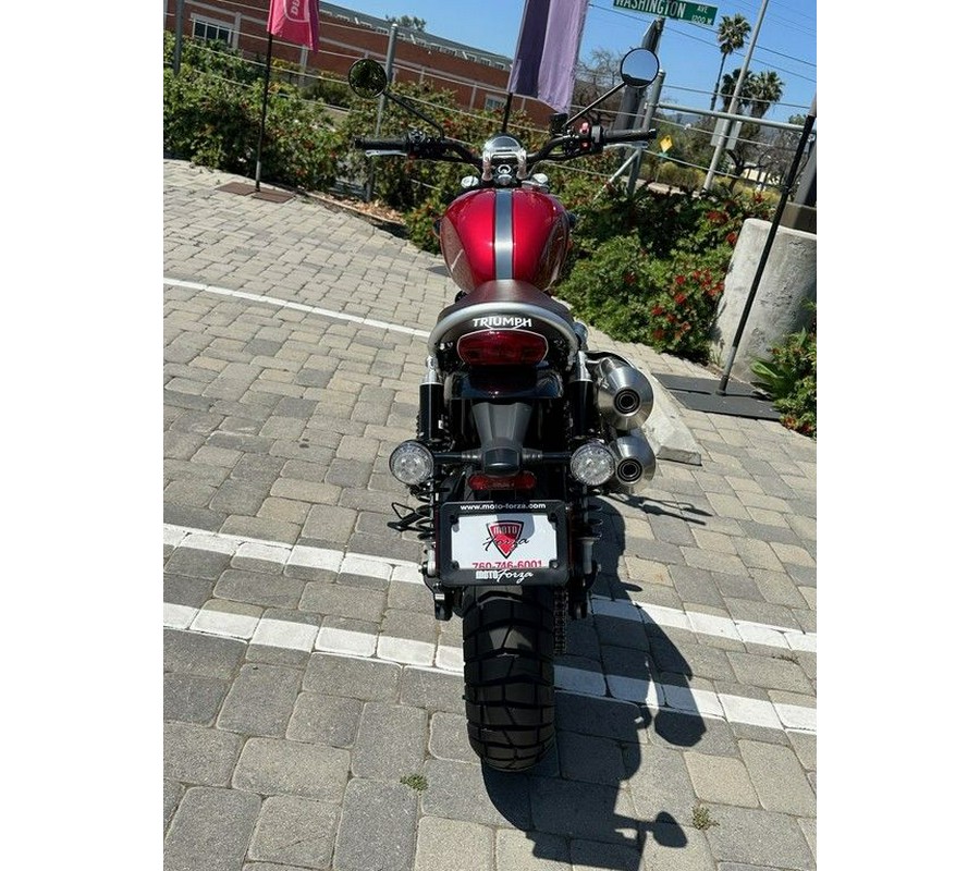 2024 Triumph Scrambler 1200 X Carnival Red