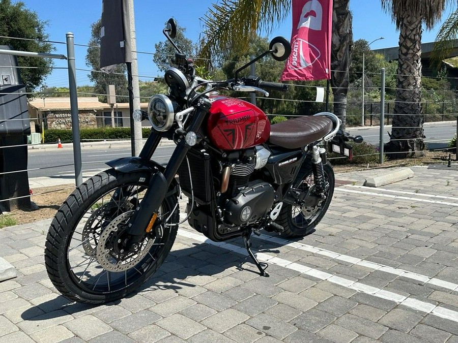 2024 Triumph Scrambler 1200 X Carnival Red