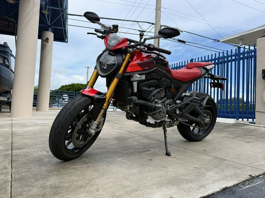 2023 Ducati Monster + Ducati Red