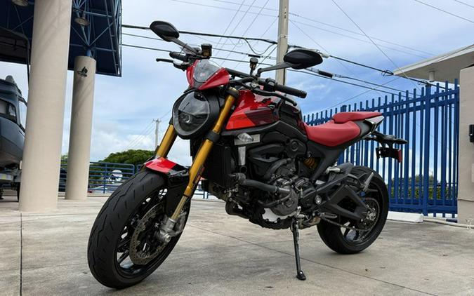 2023 Ducati Monster + Ducati Red