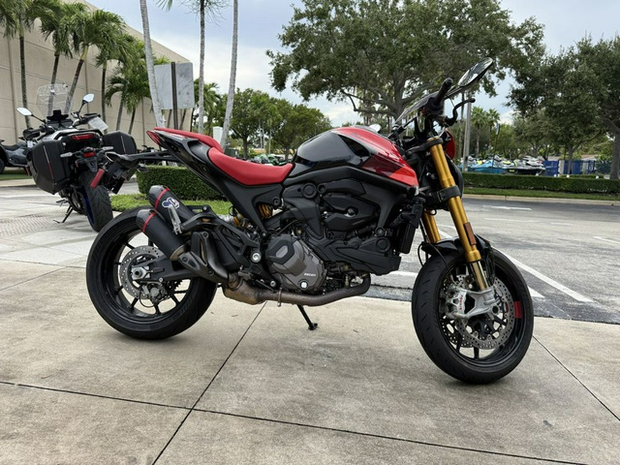 2023 Ducati Monster + Ducati Red