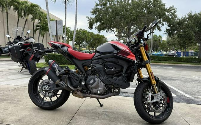 2023 Ducati Monster + Ducati Red