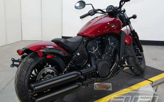 2024 Indian Scout Bobber Sixty ABS Sunset Red Metallic