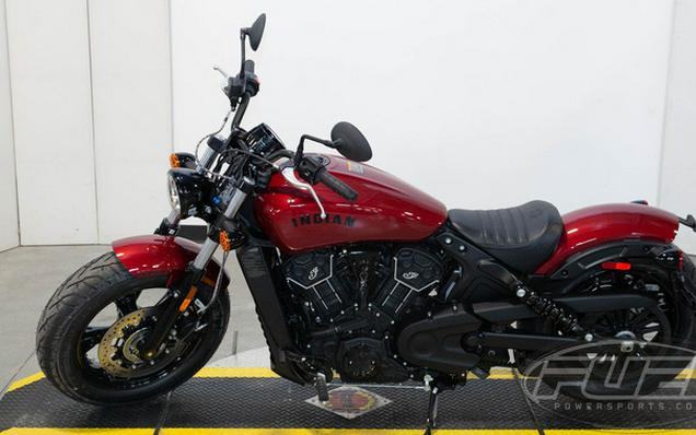 2024 Indian Scout Bobber Sixty ABS Sunset Red Metallic