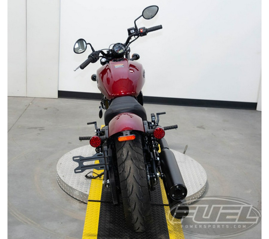 2024 Indian Scout Bobber Sixty ABS Sunset Red Metallic