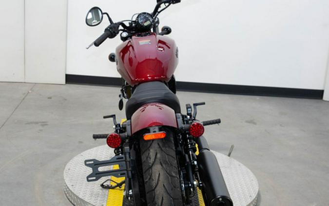 2024 Indian Scout Bobber Sixty ABS Sunset Red Metallic