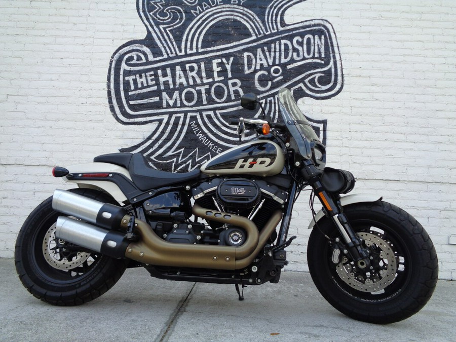 Maisto 1:18 Harley Davidson 2022 Fat Bob 114 MOTORCYCLE BIKE NEW IN BOX Green EB - Foto 11