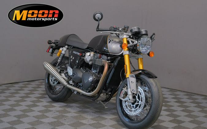 2024 Triumph Thruxton RS Jet Black / Silver Ice RS JET BLACK SILVER ICE