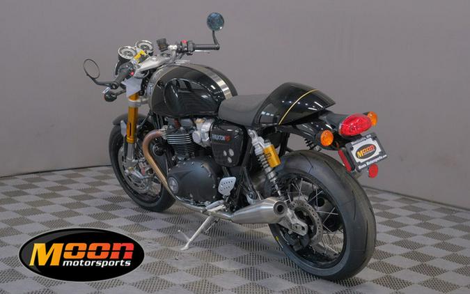 2024 Triumph Thruxton RS Jet Black / Silver Ice RS JET BLACK SILVER ICE