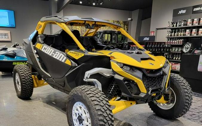 2024 Can-Am® Maverick R X RS Carbon Black & Neo Yellow