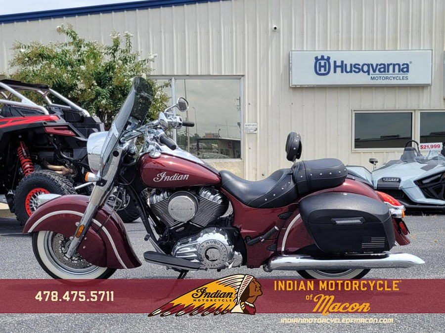 2018 Indian Motorcycle® Chief® Classic ABS Burgundy Metallic