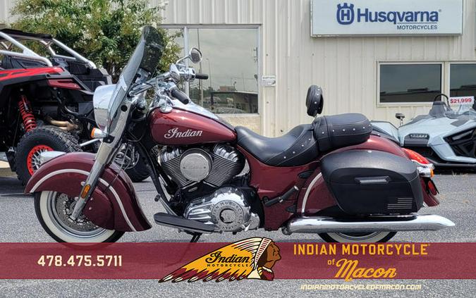 2018 Indian Motorcycle® Chief® Classic ABS Burgundy Metallic