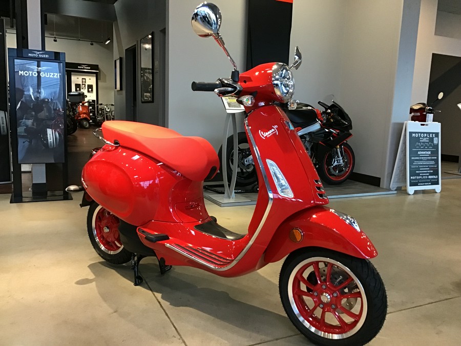 2023 Vespa Elettrica Red 70 KM/H