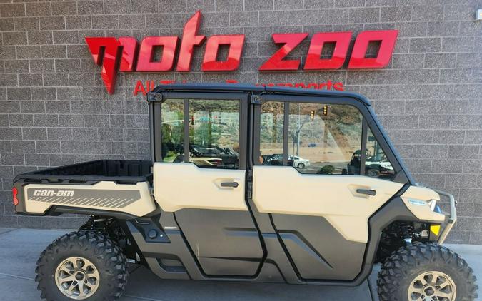 2024 Can-Am® Defender MAX Limited HD10 Desert Tan & Timeless Black