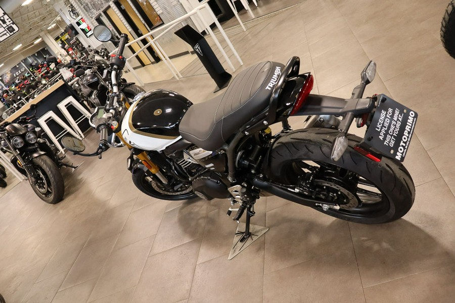 2026 Triumph Speed 400 Pearl Metallic White/Phantom Black