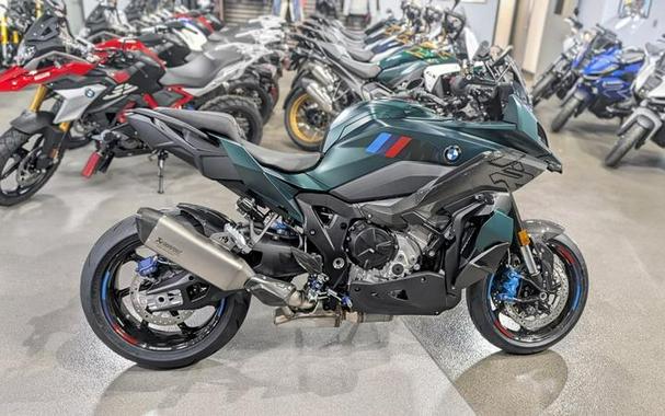 2026 BMW M 1000 XR Aurelius Green Metallic Matte