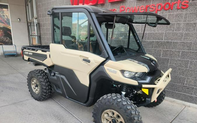 2024 Can-Am® Defender Limited HD10 Desert Tan & Timeless Black