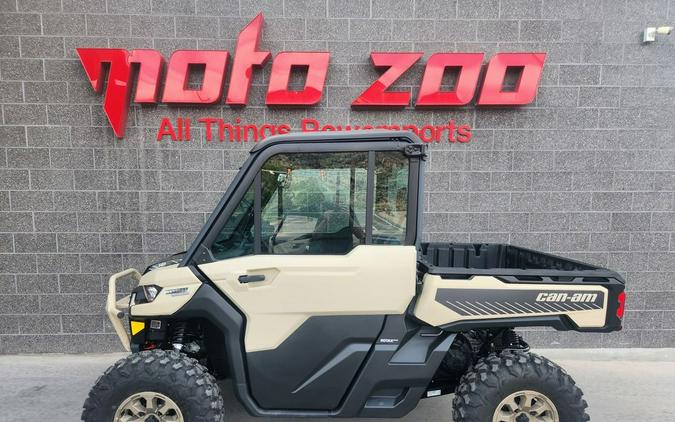 2024 Can-Am® Defender Limited HD10 Desert Tan & Timeless Black