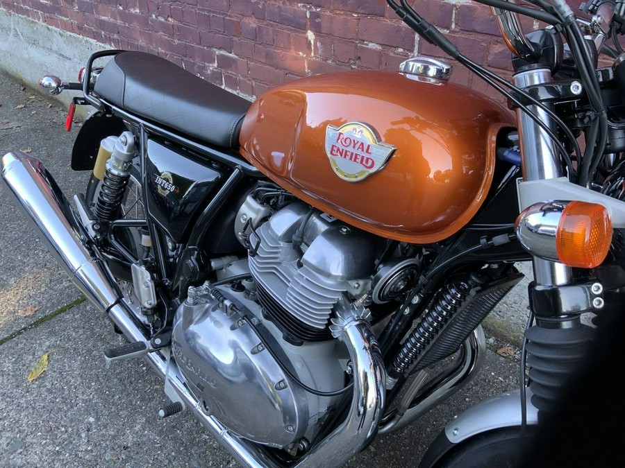 2023 Royal Enfield INT650 Orange Crush