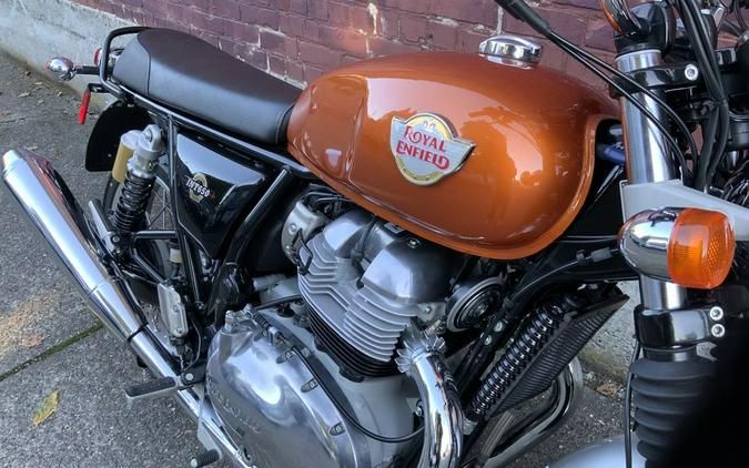 2023 Royal Enfield INT650 Orange Crush