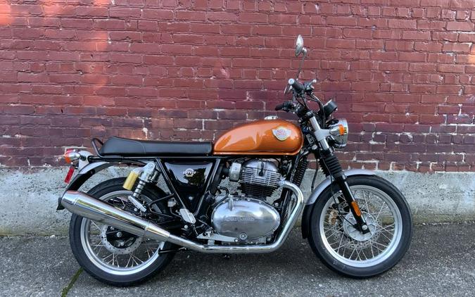 2023 Royal Enfield INT650 Orange Crush