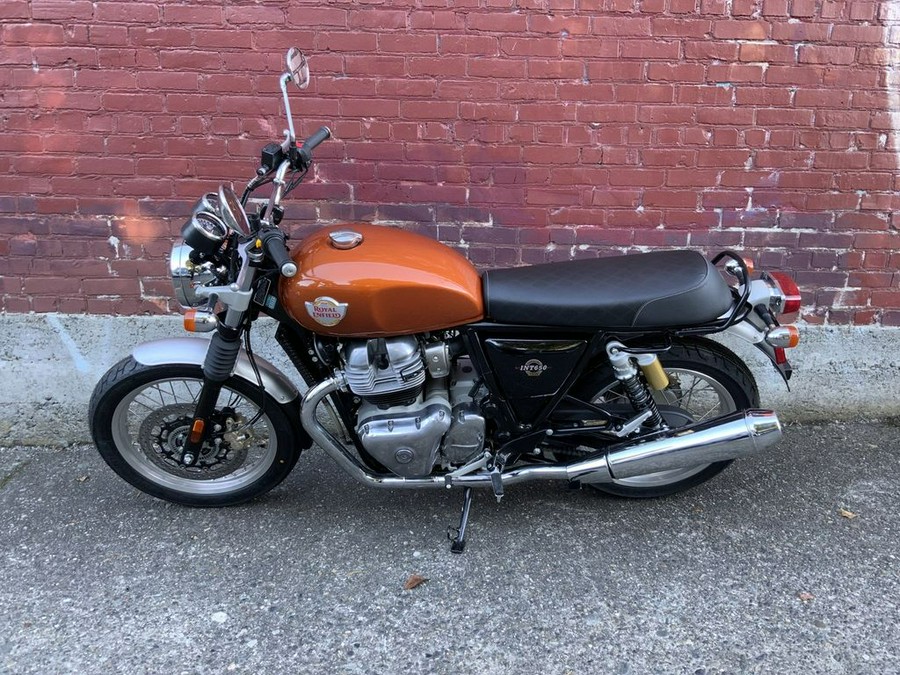 2023 Royal Enfield INT650 Orange Crush