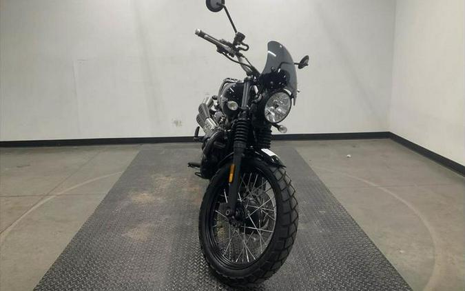 2017 Triumph Street Scrambler Jet Black