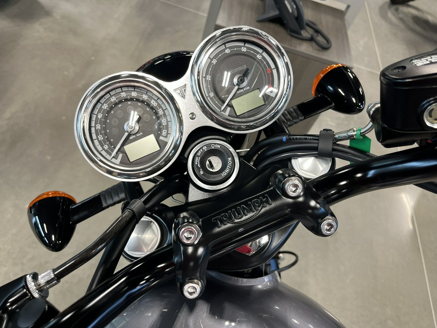 2024 Bonneville T120 Black Graphite/Matt Graphite - Triumph
